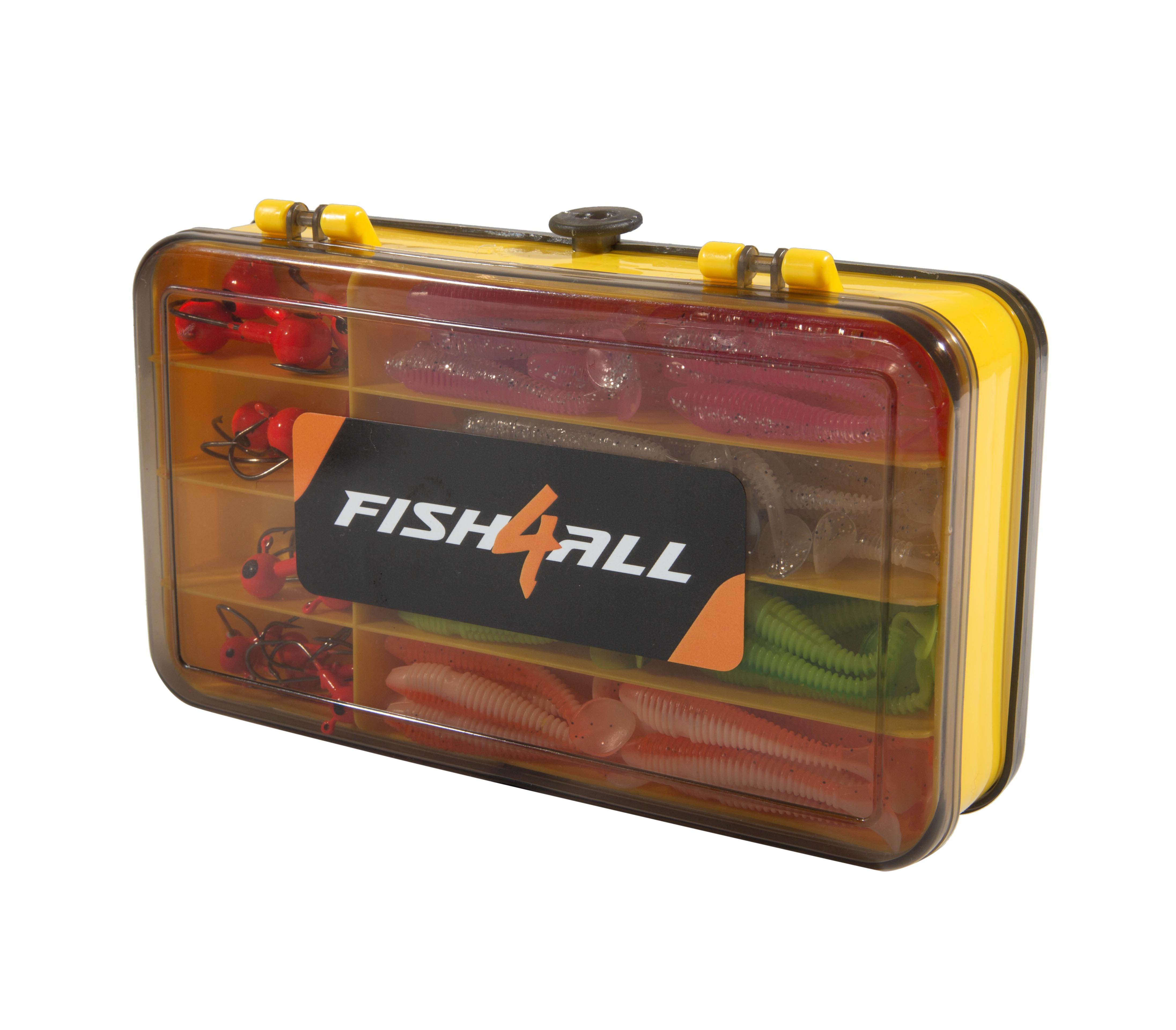 Fish4All Softbait Box (131pcs)