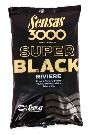 Sensas 3000 Lokvoer Super Black 'Riviere' (1kg)