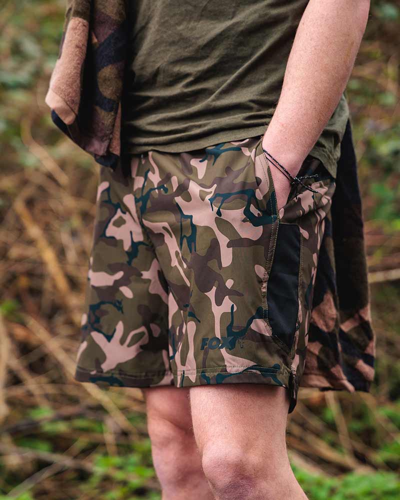 Fox Black/Camo LW Swim Shorts Zwembroek