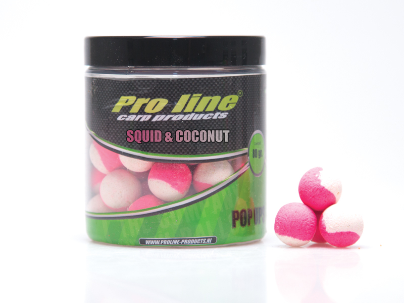 Pro Line Dual Color Pop-Ups (80g) - Squid & Coconut