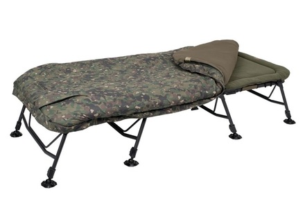 Trakker RLX 8 Wide Camo Bed System Stretcher (Incl. Slaapzak)