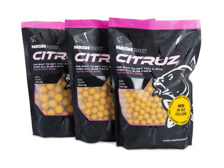 Nash Citruz Boilies Yellow 1kg