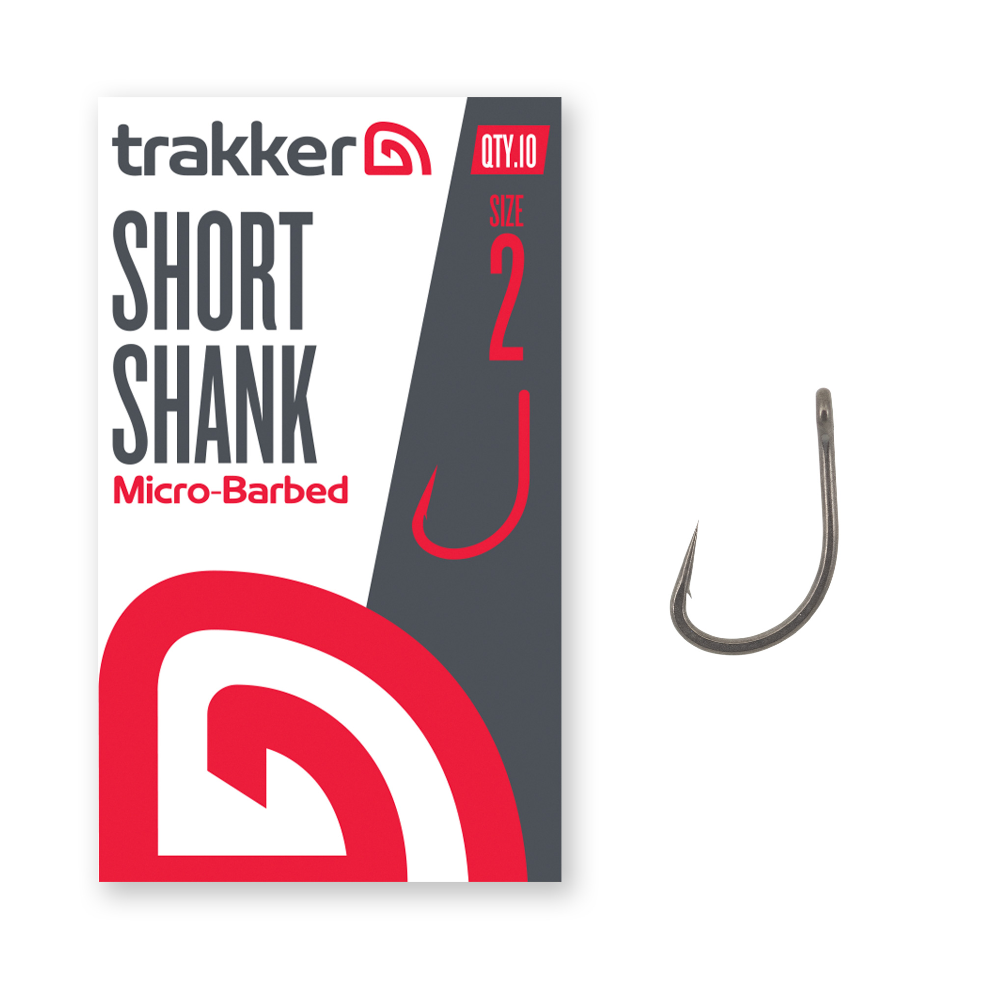 Trakker Short Shank Hooks Micro Barbed (10 Stuks)