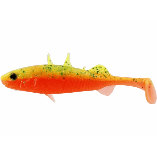 Westin Stanley the Stickleback Shadtail 7,5cm (6 stuks) - Green Tomato