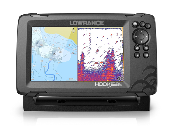 Lowrance Hook Reveal 7 50/200 HDI Row Fishfinder