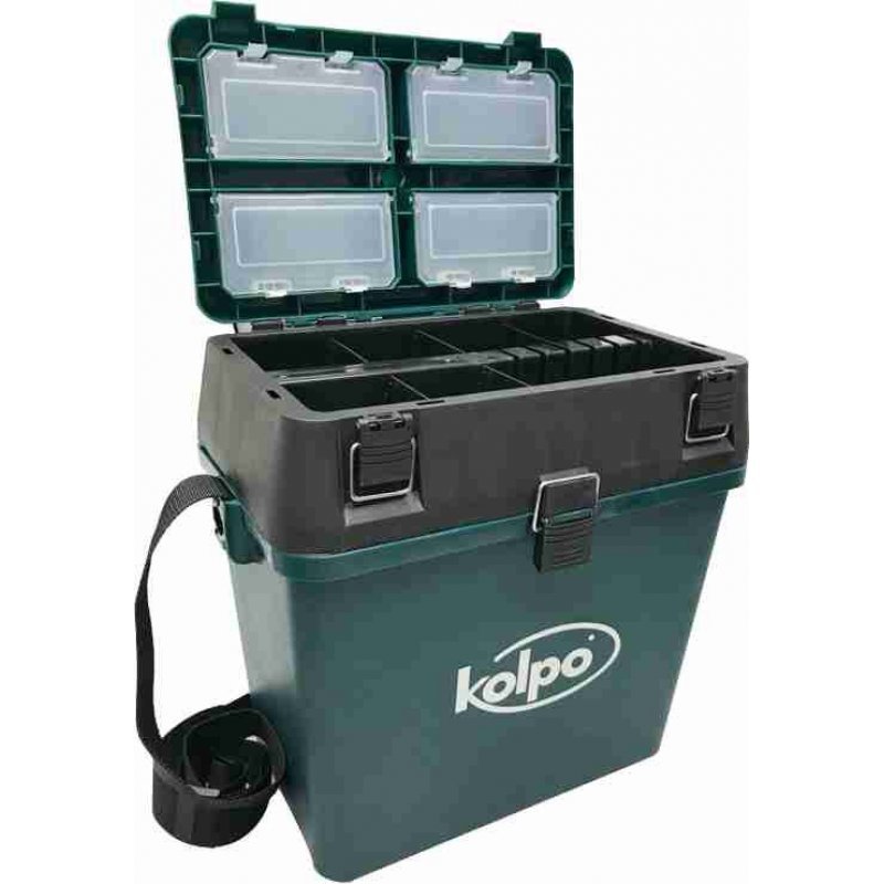 Kolpo Seat Box 'Groen' (met draagriem)