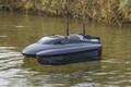 BaitStar Voerboot Compact Black + Sonartab Dieptemeter