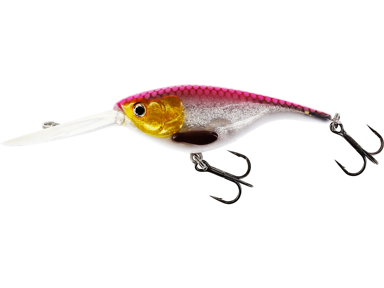 Westin BabyBite DR Crankbait 6,5cm - 3D Pink Headlight