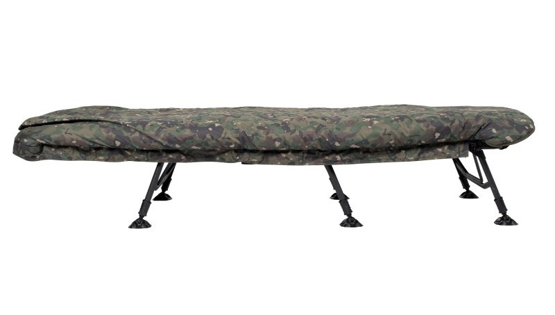 Trakker RLX 6 Camo Bed System Stretcher (Incl. Slaapzak)