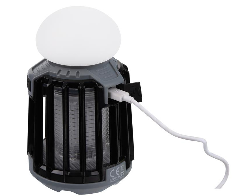 DÖRR LED Camping Torch Anti-Mosquito MX-9 - campinglamp met anti-muggen UV-licht, perfect voor het nachtvissen en vakantie!