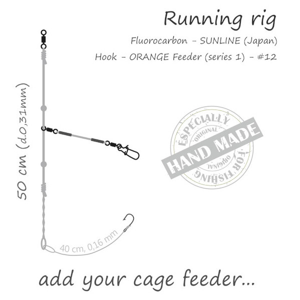 Life Orange Feeder Rig Running