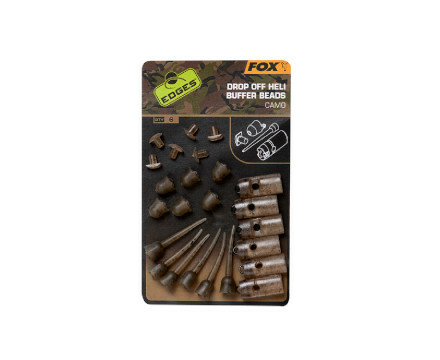 Fox Edges Camo Drop Off Heli Buffer Bead Kit (6stuks)