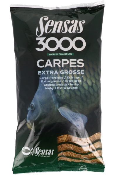 Sensas 3000 Lokvoer Carpes 'Extra Grosse' (1kg)