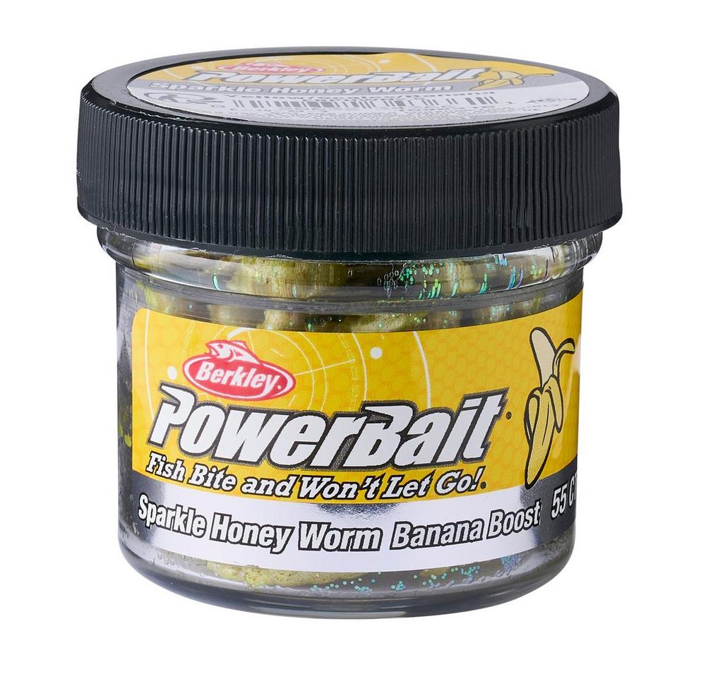 Berkley Powerbait Power Scales Honey Worm Creature Bait 2.5cm (55 Stuks) Yellow/Scales
