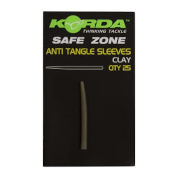Korda Safe Zone Anti Tangle Sleeves 'Clay' (25 stuks)