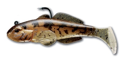 Livetarget Lures Goby Swimbait Natural/Bronze 8.25cm (14g) (3 Stuks)