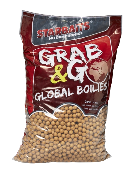 Starbaits G&G Global Garlic Boilies 10kg (14mm)