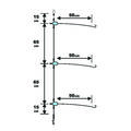 Sunset BDL Boat RS Competition Special Seabream Fluorocarbon Rig 0,40mm