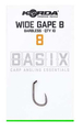 Korda Basix Wide Gape Barbless - Korda Basix Wide Gape Barbless 8 (10pcs)