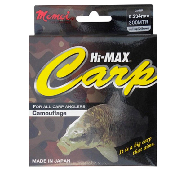 NGT Profiler Travel Carp Set 3,30m (2,75lb) (4-delig) - Momoi Hi Max Carp Brown nylon karperlijn