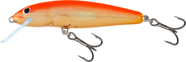 Salmo Minnow Sinking - Gold Metallic Orange