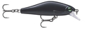 Rapala Shadow Rap Solid Shad - Matte Black UV