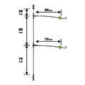 Sunset BDL Surfcasting RS Competition Special Long Distance Fluorocarbon Rig