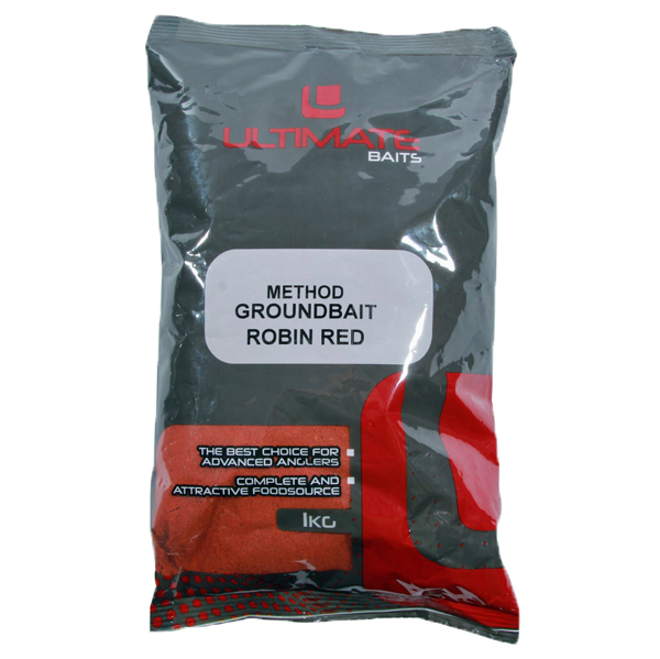 Ultimate Baits Groundbait Method Robin Red (1kg)