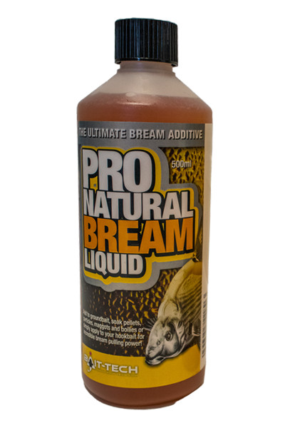 Bait-Tech Pro Natural Liquid Bream (500ml)