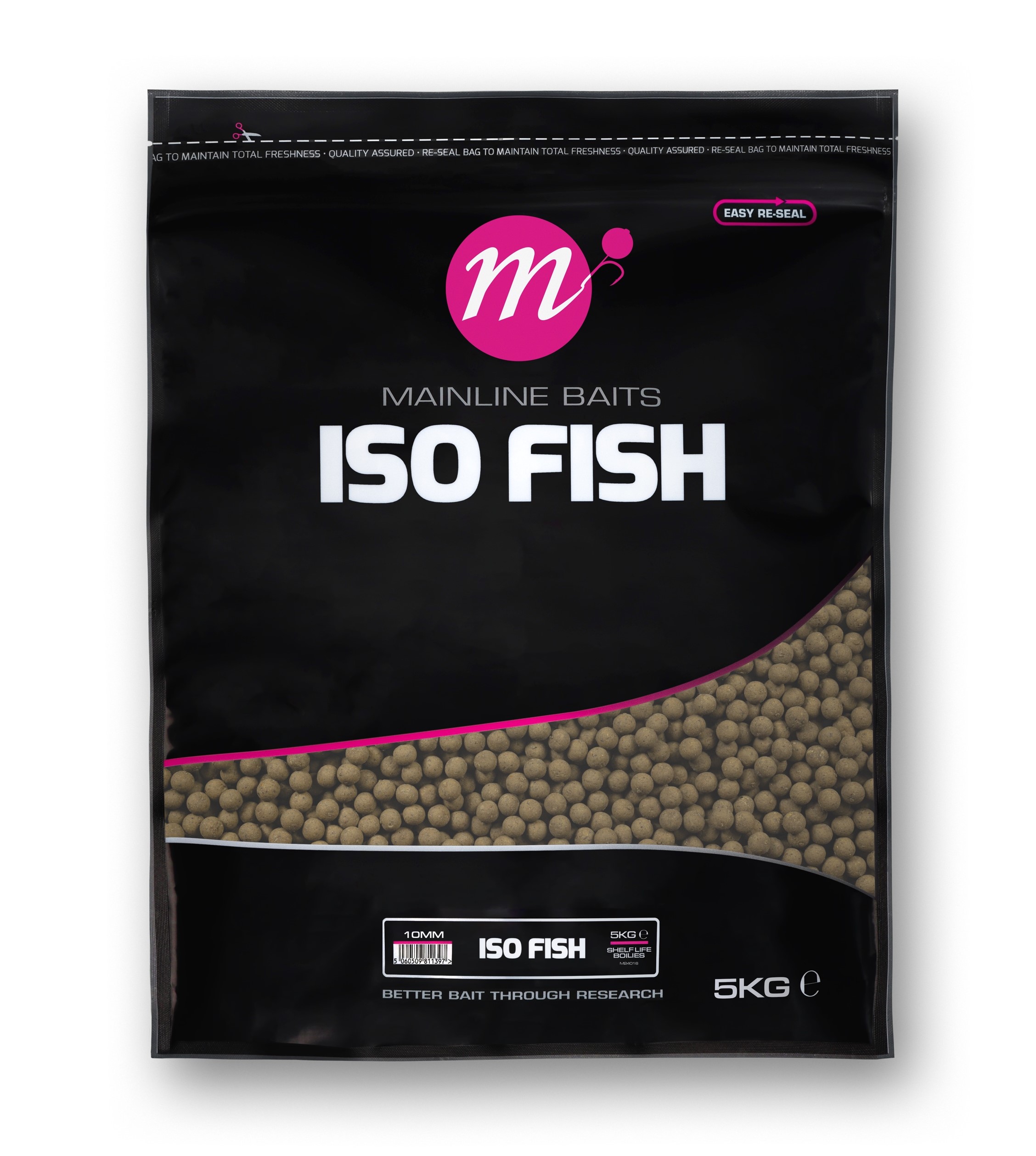 Mainline Shelf Life ISO Fish Boilies (5kg) - 10mm