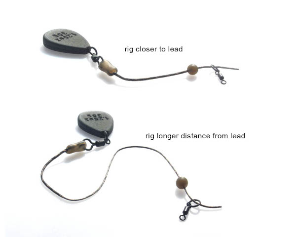 PB Products Naked Chod/Helicopter System Tapered Bead Weed (6 stuks)