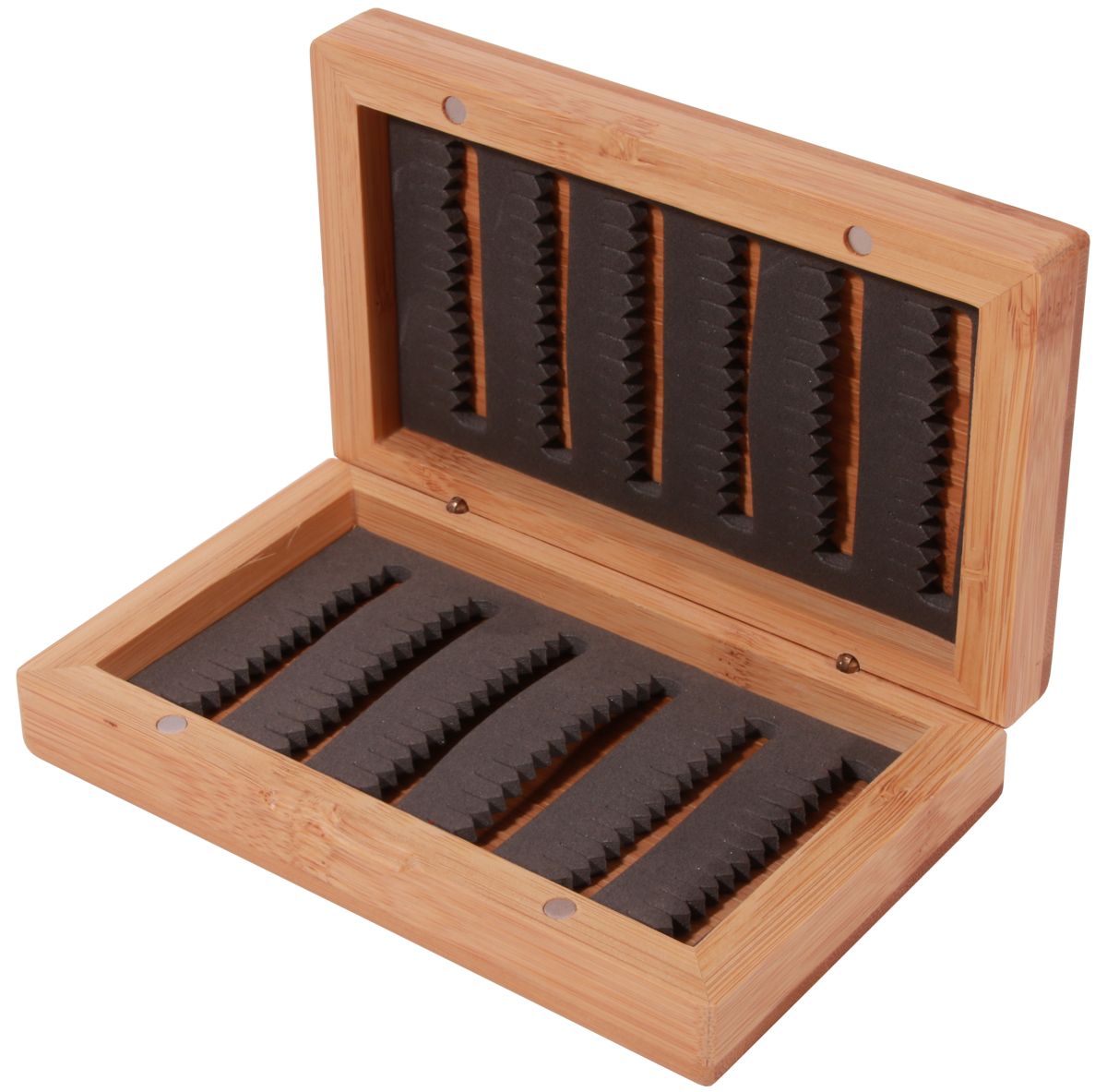 Ultimate Bamboo Fly Box 14x9x3.3cm