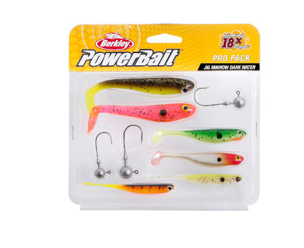 Berkley Powerbait Pro Pack Jig Minnow Dark Water