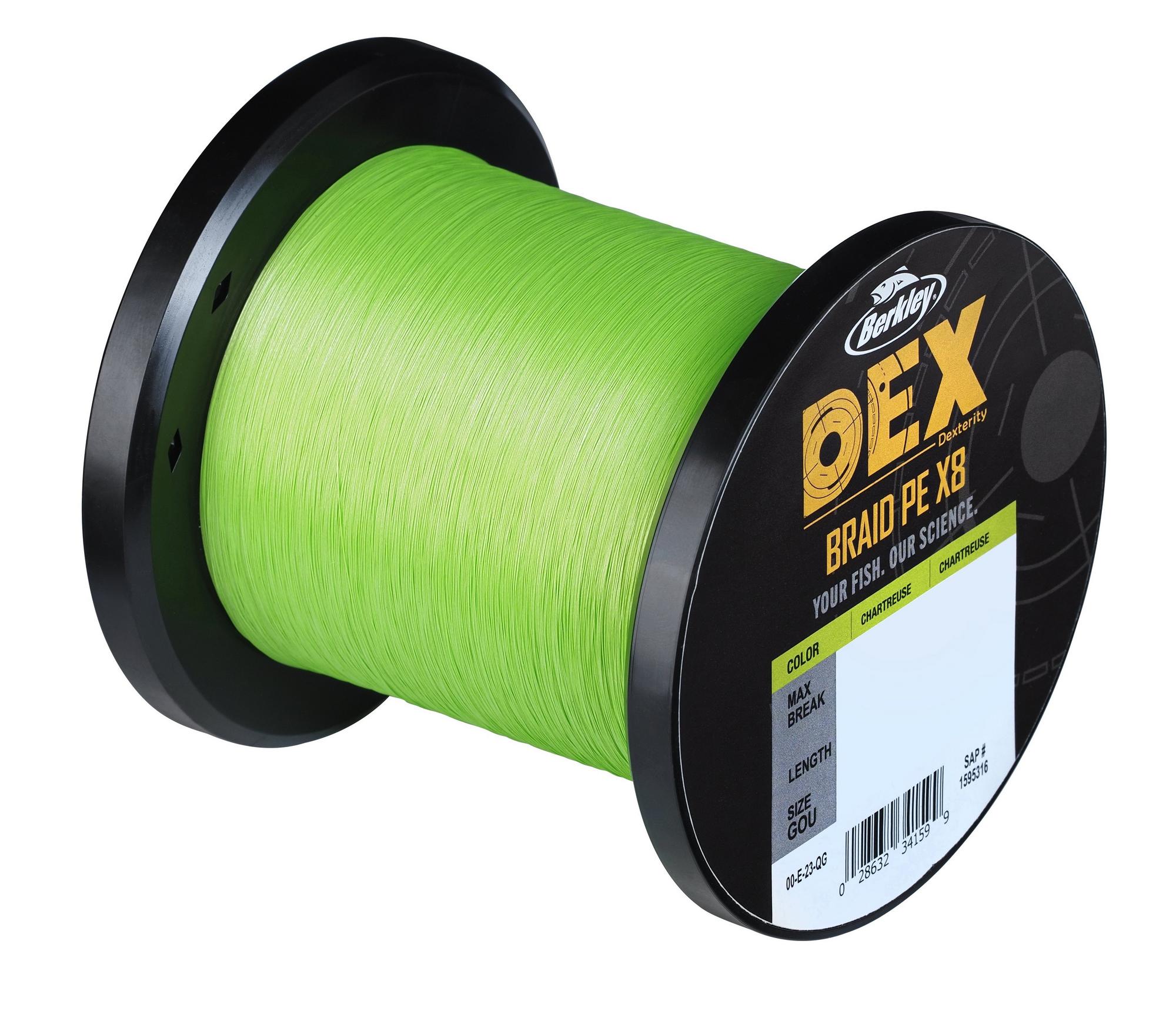 Berkley Dex X8 Gevlochten Lijn Chartreuse 3000m