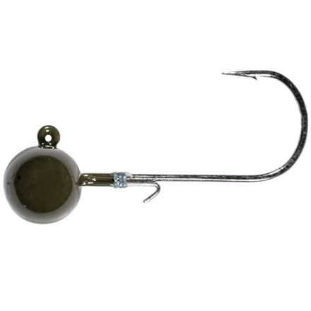 LMAB Tungsten Round Jig Green Pumpkin Size 4/0 5,3g (3 pcs)