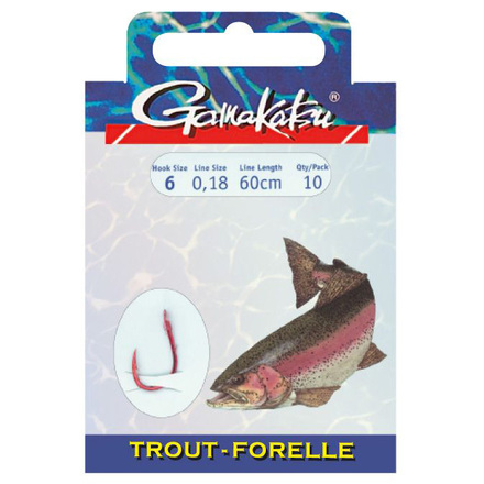 Gamakatsu Trout LS-5330 60cm Forel Onderlijn