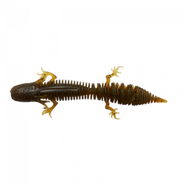 Savage Gear Ned Salamander 'Green Pumpkin' 7,5cm (5 stuks)