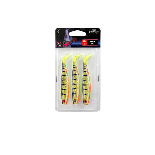 Fox Rage Pro Shad Perch Ultra UV Packs - 10cm