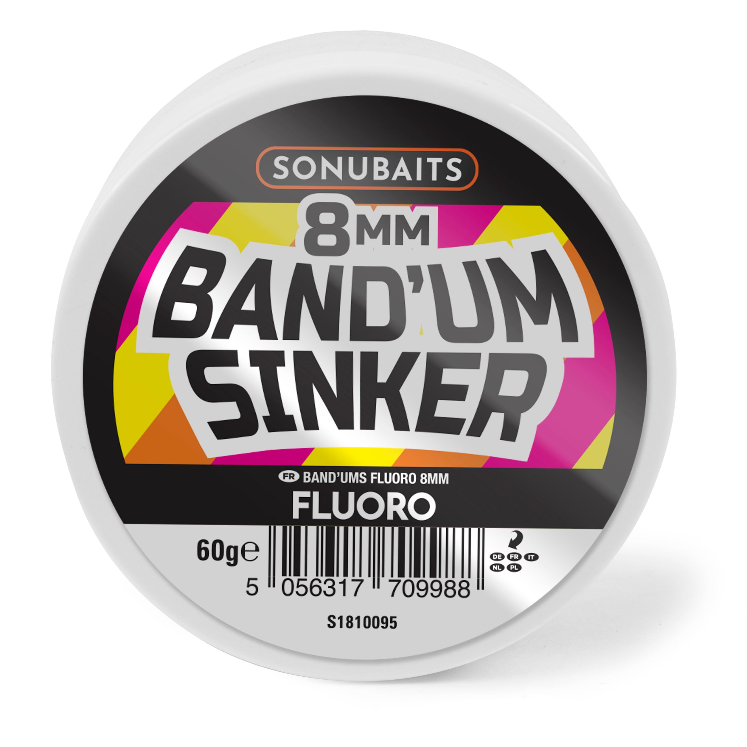 Sonubaits Band'um Sinker Witvis Boilies 8mm - Fluoro
