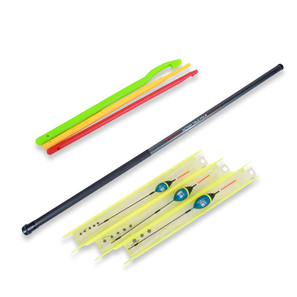 Ultimate Action Tele Pole Vaste Hengel Set