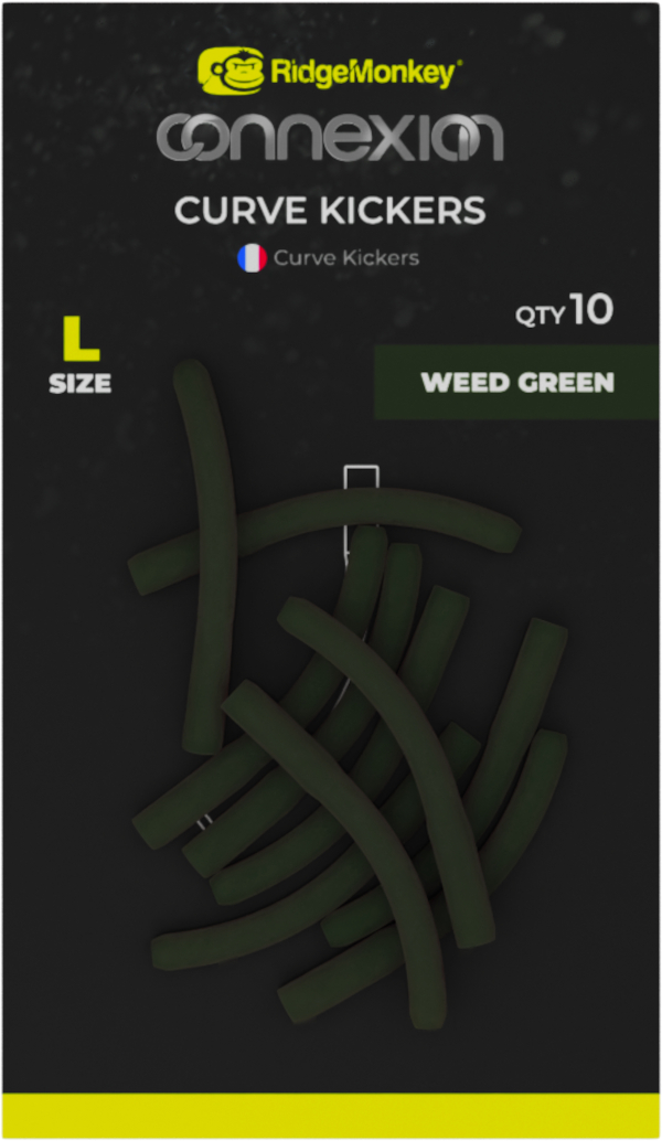 RidgeMonkey Connexion Curve Kickers L Weed Green
