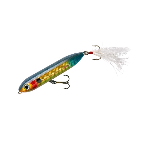 Heddon Feather Dressed Super Spook Wounded Shad 9cm (14g)