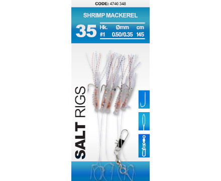 Spro 35 Salt Rig Shrimp Mackerel #1