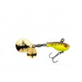 Berkley Pulse Spintail 14g - Brown Chartreuse