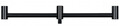 Fox Black Label Slim 2 Rod Buzz Bars - 3 Rod