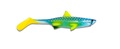 Shark Shad Lures Baby Shark 10cm (8 Stuks) - Clear Blue Lemonade