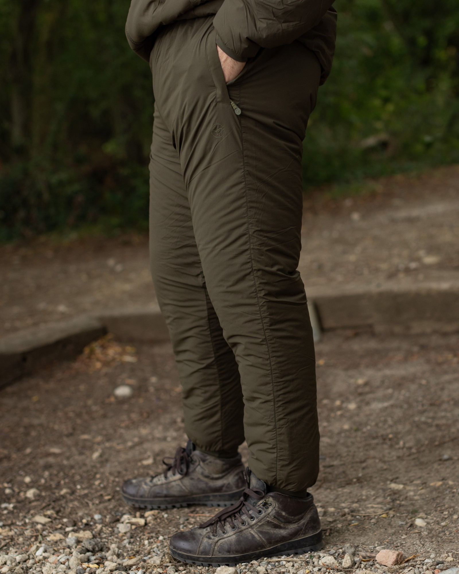 Korda Insulated Jogger Dark Olive Waterafstotend