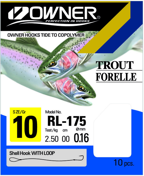 Owner Trout RL-175 60cm Forelonderlijn