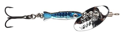 Spro Larva Inline Spinner Chrome Blue 5cm (5.5g)