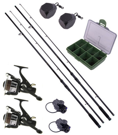 Ultimate 2-Rod Stalker Set inclusief end-tackle